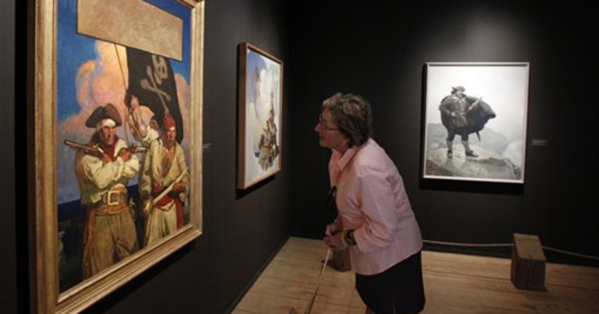 Treasure Island' paintings on display in anniversary exhibit